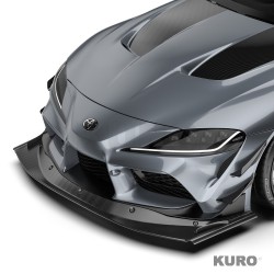 Toyota GR Supra ARD prepreg lotki (canards) (stock Bumper)