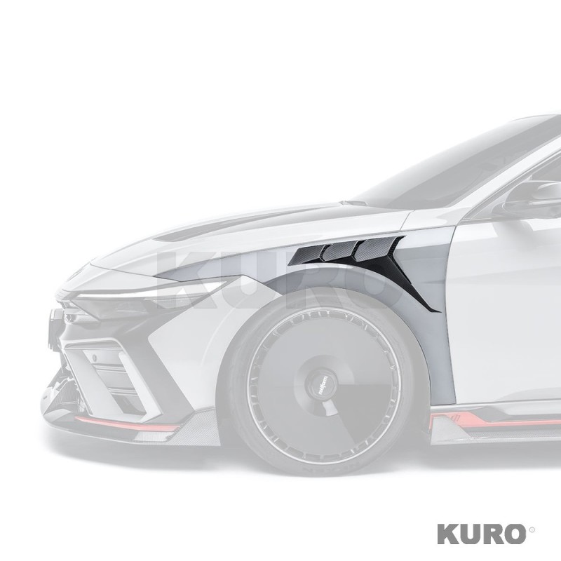 Hyundai Elantra N ((Final Edition)) carbon błotniki przednie
