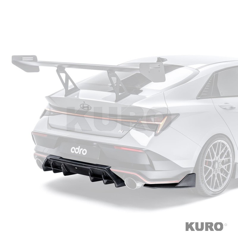 Hyundai Elantra N ((Final Edition)) carbon dyfuzor tylny