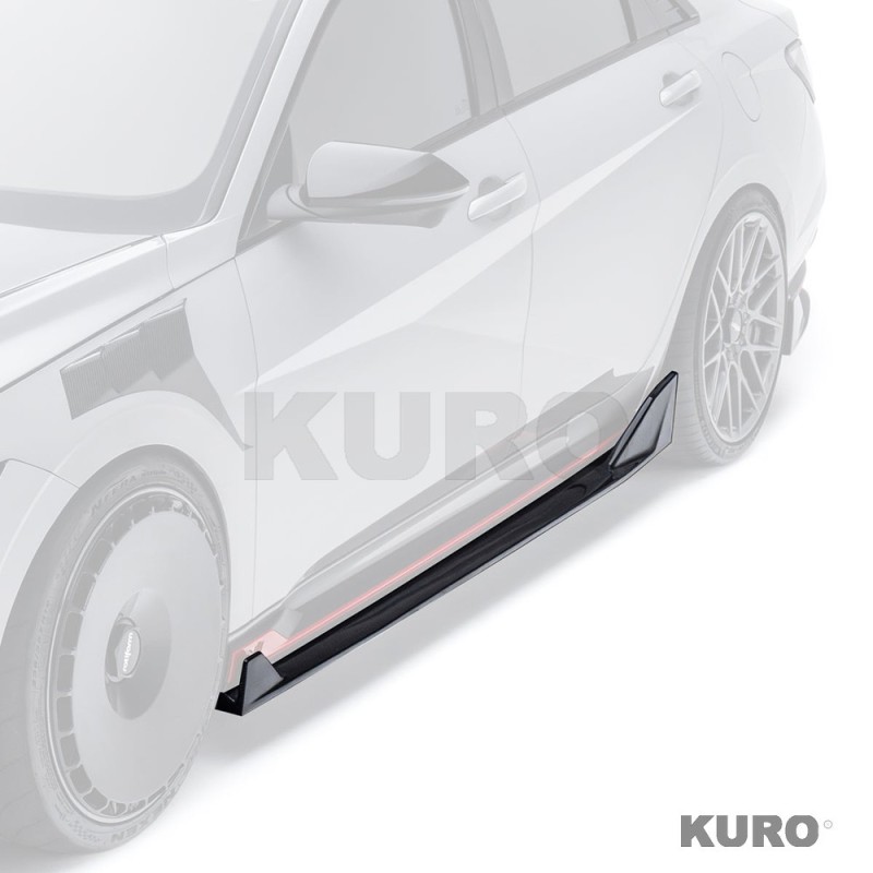 Hyundai Elantra N ((Final Edition)) carbon progi boczne