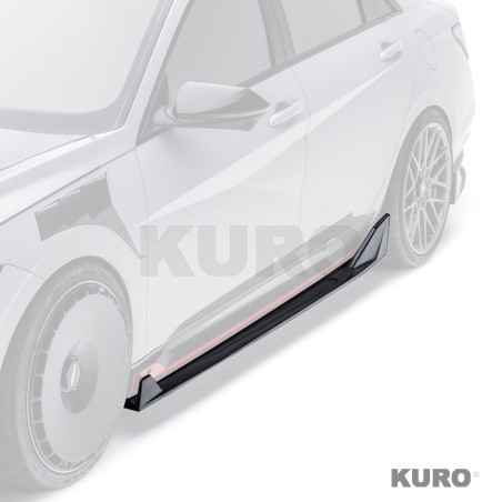 Hyundai Elantra N ((Final Edition)) carbon progi boczne