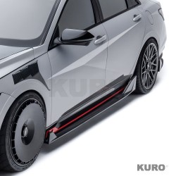 Hyundai Elantra N ((Final Edition)) carbon progi boczne