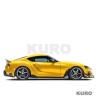 Toyota GR Supra carbon splitter przedni V2 (adro Bumper)