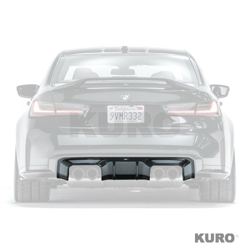 BMW G8X M3/M4 prepreg dyfuzor tylny V2