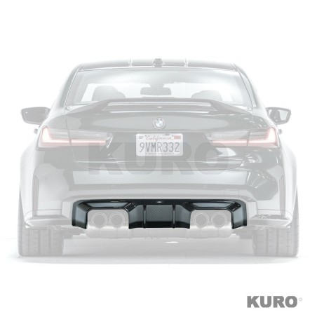 BMW G8X M3/M4 prepreg dyfuzor tylny V2