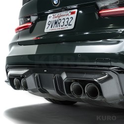 BMW G8X M3/M4 prepreg dyfuzor tylny V2