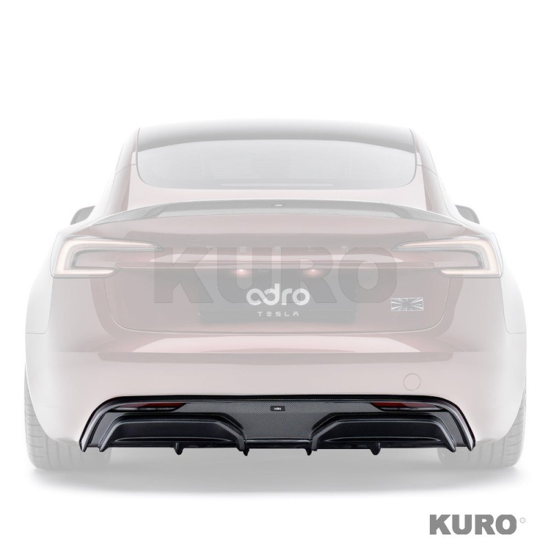 Tesla Model 3 Highland Performance carbon dyfuzor tylny