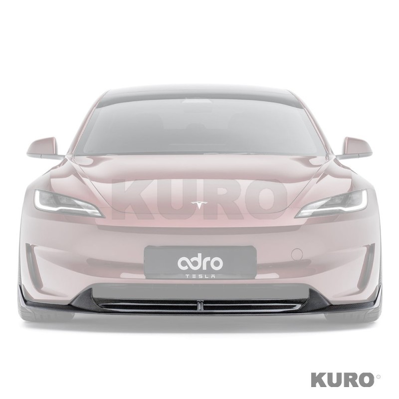 Tesla Model 3 Highland Performance carbon splitter przedni