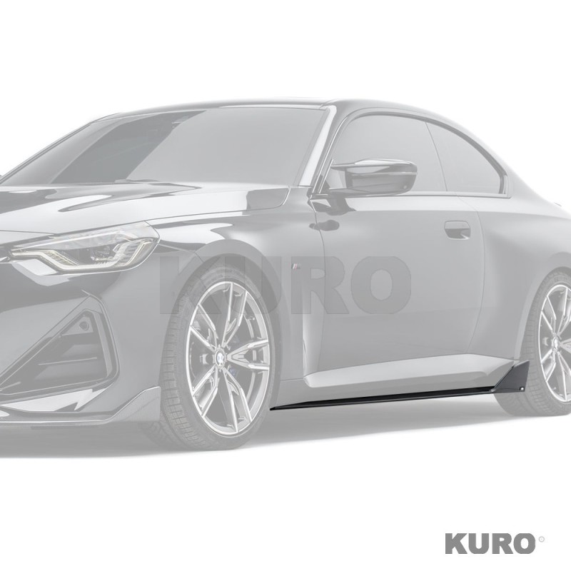 BMW M240i carbon progi boczne