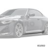 BMW M240i carbon progi boczne