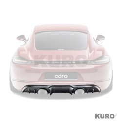 Porsche 718 prepreg dyfuzor tylny