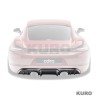 Porsche 718 prepreg dyfuzor tylny