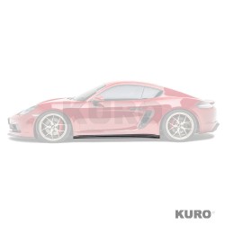 Porsche 718 prepreg progi boczne