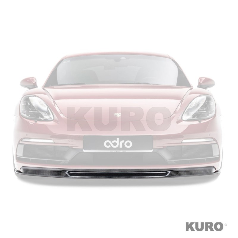 Porsche 718 prepreg splitter przedni