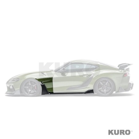 Toyota GR Supra carbon progi boczne V2