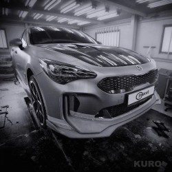KIA Stinger carbon Upper + Lower LIP SET V2