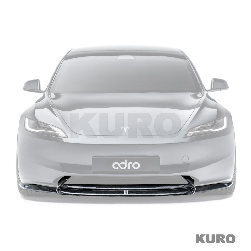 Tesla Model 3 Highland carbon splitter przedni