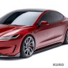 Tesla Model 3 Highland & Performance carbon progi boczne