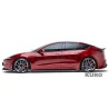 Tesla Model 3 Highland & Performance carbon progi boczne