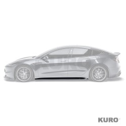 Tesla Model 3 Highland & Performance carbon progi boczne