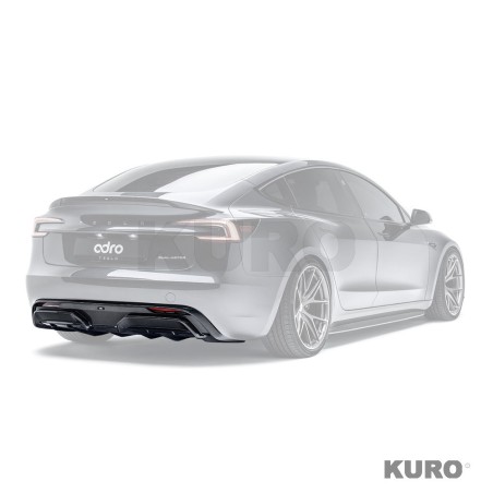 Tesla Model 3 Highland carbon dyfuzor tylny