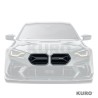 BMW G87 M2 prepreg Grille (adro Bumper)