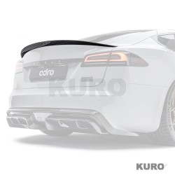 Tesla Model S Plaid prepreg spoiler