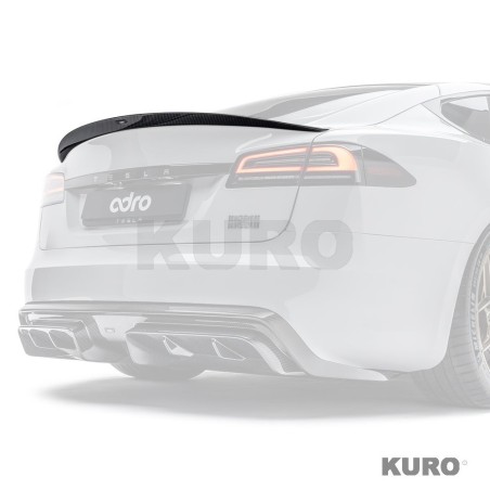 Tesla Model S Plaid prepreg spoiler