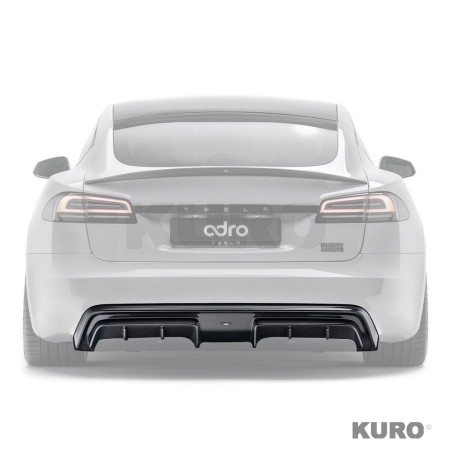 Tesla Model S Plaid prepreg dyfuzor tylny