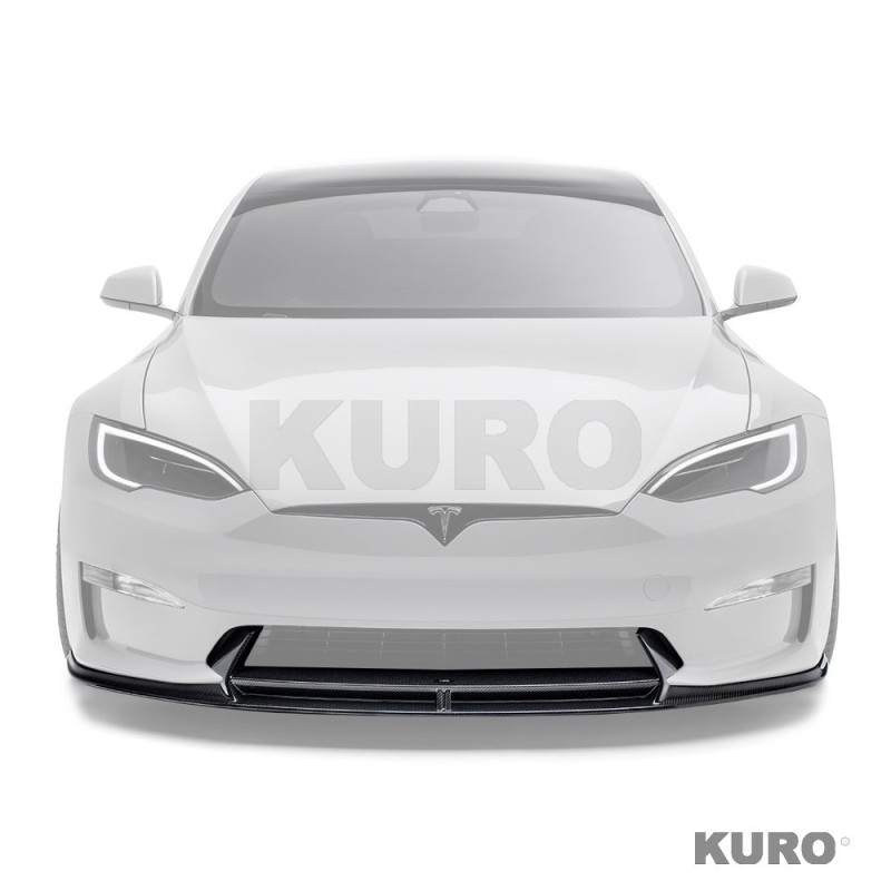 Tesla Model S Plaid prepreg splitter przedni