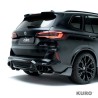 BMW F95 X5M prepreg dyfuzor tylny