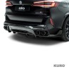 BMW F95 X5M prepreg dyfuzor tylny