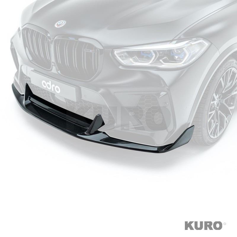 BMW F95 X5M prepreg splitter przedni