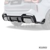BMW F97 X3M prepreg dyfuzor tylny