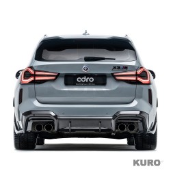 BMW F97 X3M prepreg dyfuzor tylny