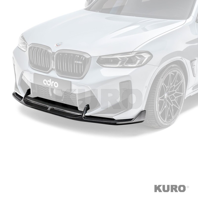 BMW F97 X3M prepreg splitter przedni