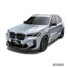 BMW F97 X3M prepreg splitter przedni