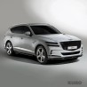 Genesis GV80 carbon splitter przedni