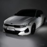 KIA K5 DL3 carbon splitter przedni