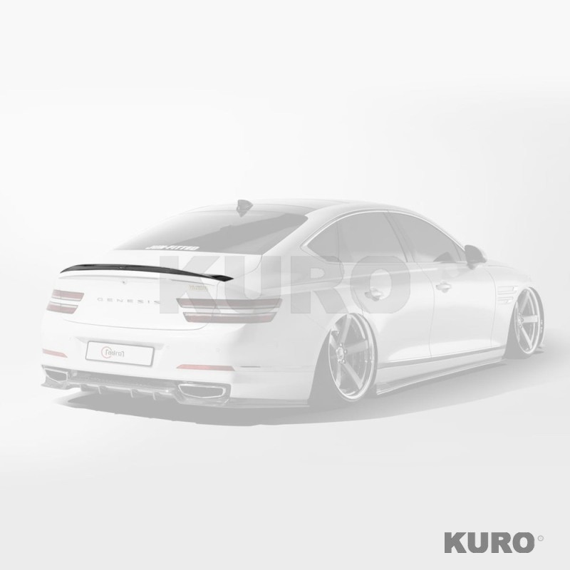 Genesis G80 (RG3) carbon spoiler V1