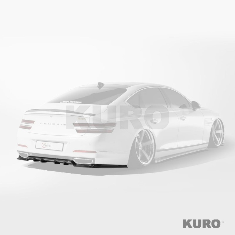 Genesis G80 (RG3) carbon dyfuzor tylny V1
