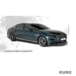 Genesis G80 (RG3) carbon progi boczne V2