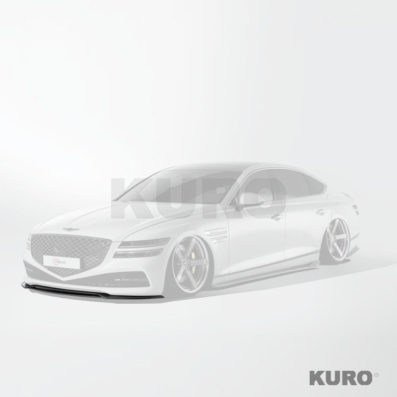 Genesis G80 (RG3) carbon splitter przedni V1