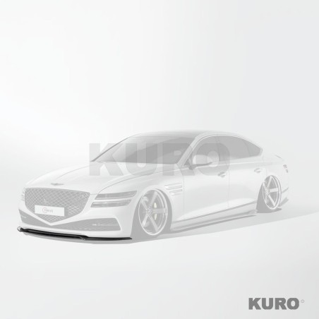 Genesis G80 (RG3) carbon splitter przedni V1