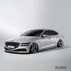 Genesis G80 (RG3) carbon splitter przedni V1
