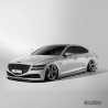 Genesis G80 (RG3) carbon splitter przedni V1