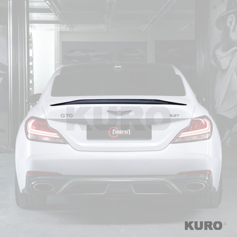 Genesis G70 carbon spoiler V1