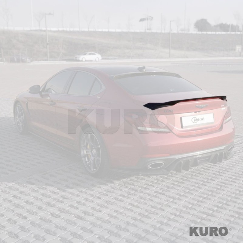 Genesis G70 carbon spoiler V2