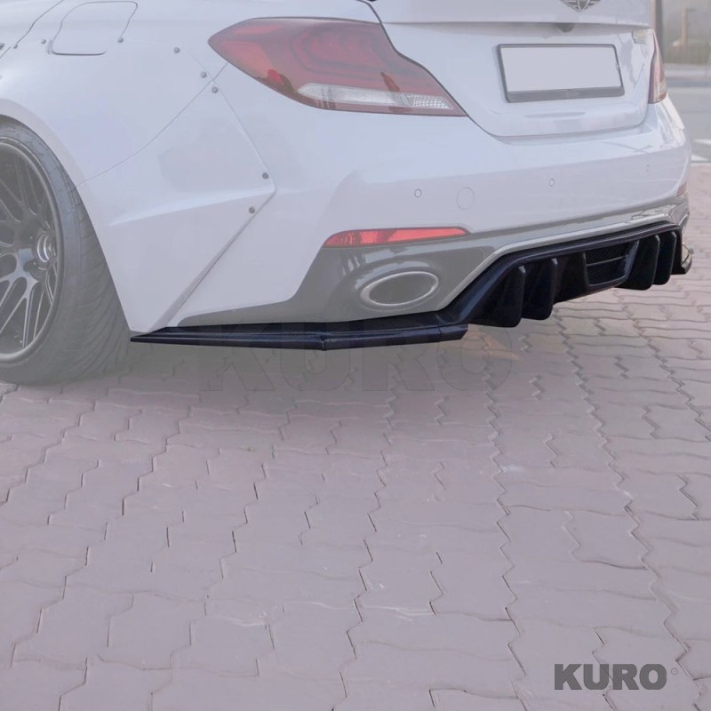 Genesis G70 carbon dyfuzor tylny V2