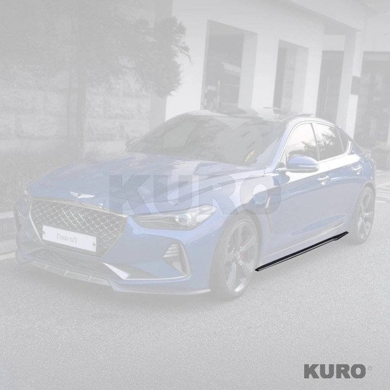 Genesis G70 carbon progi boczne V2